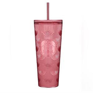Starbucks Dining Starbucks Fall 2023 Pink Pearl Mermaid Scales Tumbler